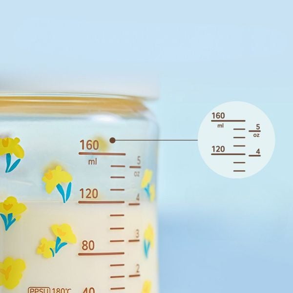 Bình Sữa Bebe Grow Green Finger 160ml Iris Koreana Nhựa PPSU Cao Cấp - Kèm Núm Size S