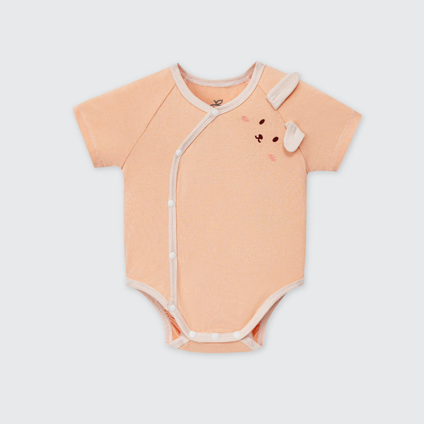 Body Chip Cộc La Pomme Tai Thỏ, Chất Liệu Mềm Mại, An Toàn Cho Bé 3-6M