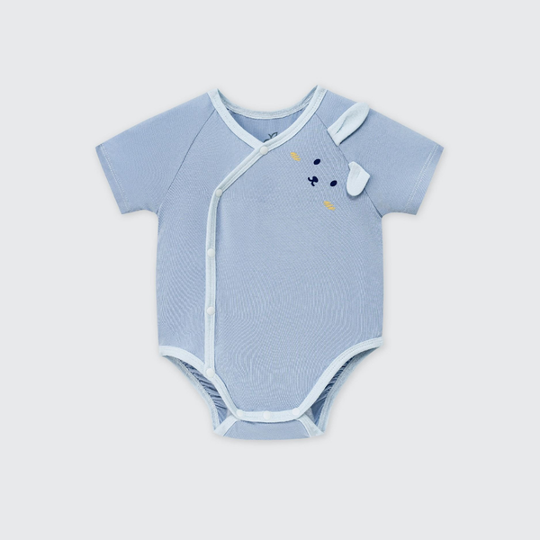 Body Chip Cộc La Pomme Tai Thỏ, Chất Liệu Mềm Mại, An Toàn Cho Bé 3-6M