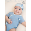 Body Chip Cộc La Pomme Tai Thỏ, Chất Liệu Mềm Mại, An Toàn Cho Bé 3-6M