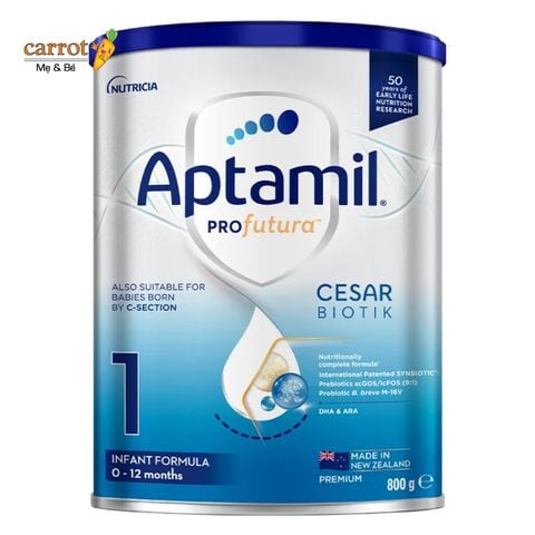Sữa Aptamil Profutura Cesarbiotik Số 1 New Zealand Cho Trẻ Từ 0-12 tháng
