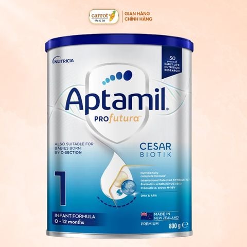 Sữa Aptamil Profutura Cesarbiotik Số 1 New Zealand Cho Trẻ Từ 0-12 tháng