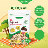 Hạt Đậu Gà Dinh Dưỡng Hữu Cơ Hakukid Cho Bé Ăn Dặm Gói 100G