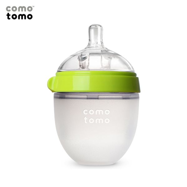 Bình Sữa Comotomo 150ml Màu Xanh