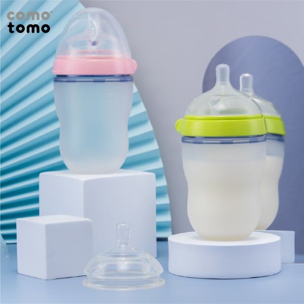 Bình Sữa Comotomo 250ml Màu Hồng