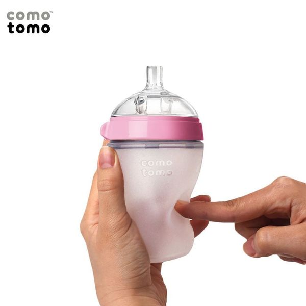 Bình Sữa Comotomo 250ml Màu Hồng