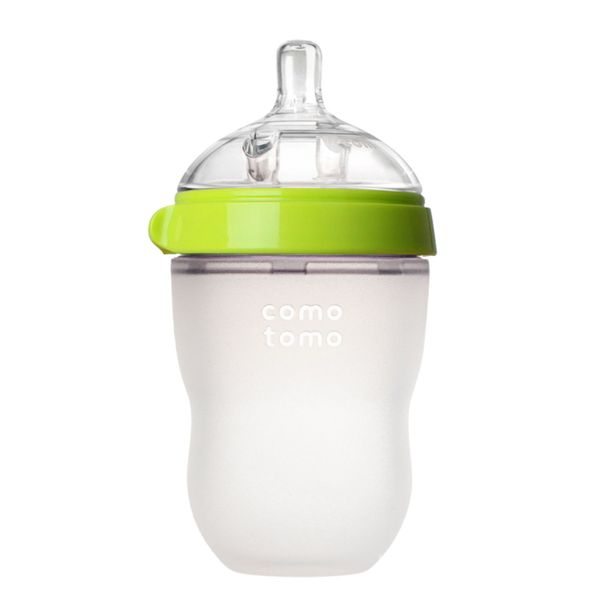 Bình Sữa Comotomo 250ml Màu Xanh