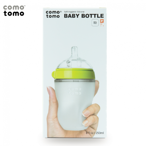Bình Sữa Comotomo 250ml Màu Xanh