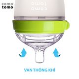 Bình Sữa Comotomo 250ml Màu Xanh