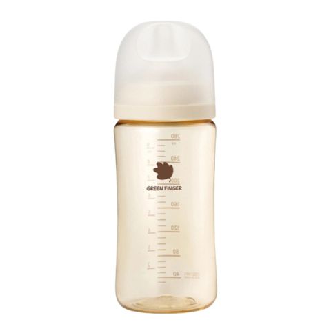 Bình sữa Green Finger BebeGrow 280ml nhựa PPSU - Không kèm núm