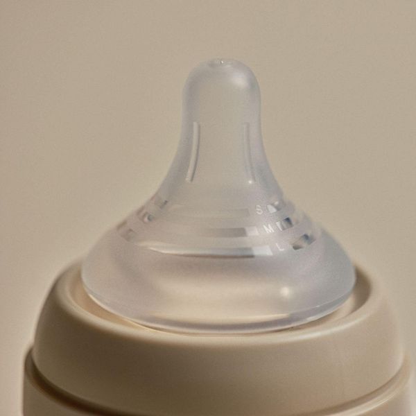 Bình Sữa Bebe Grow Green Finger 280ml Acer Nhựa PPSU Cao Cấp - Kèm Núm Size M