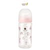 Bình Sữa Bebe Grow Green Finger 280ml Họa Tiết Thỏ Nhựa PA - Kèm Núm Size M