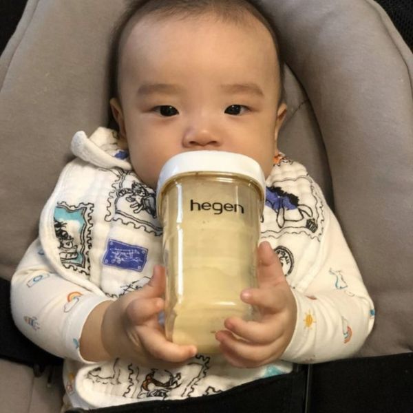 Bình Sữa Hegen PPSU 240ml Cho Trẻ 3-6 Tháng - Blue