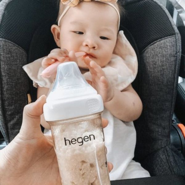 Bình Sữa Hegen PPSU 240ml Cho Trẻ 3-6 Tháng - Blue