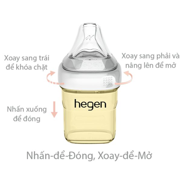 Bình Sữa Hegen PPSU 330ml Cho Trẻ Từ 6 Tháng Trở Lên