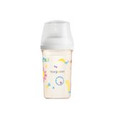 Bình Sữa Moyuum Mov.aa PPSU 250ml - Họa Tiết Trắng - Kèm Núm Số 2