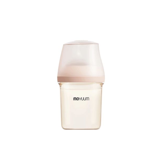 Bình Sữa Moyuum Mov.aa PPSU 160ml - Trơn - Kèm Núm Số 1