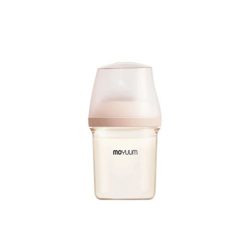 Bình Sữa Moyuum Mov.aa PPSU 160ml - Trơn - Kèm Núm Số 1