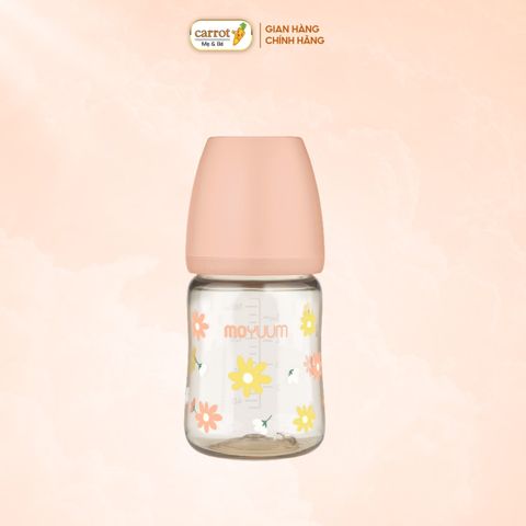Bình Sữa Moyuum PPSU 170ml - Hoa Cúc-  Kèm Núm 1