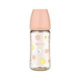 Bình Sữa Moyuum PPSU 270ml - Hoa Cúc - Kèm Núm Số 2