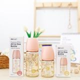 Bình Sữa Moyuum PPSU 270ml - Hoa Cúc - Kèm Núm Số 2