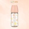 Bình Sữa Moyuum PPSU 270ml - Hoa Cúc - Kèm Núm Số 2
