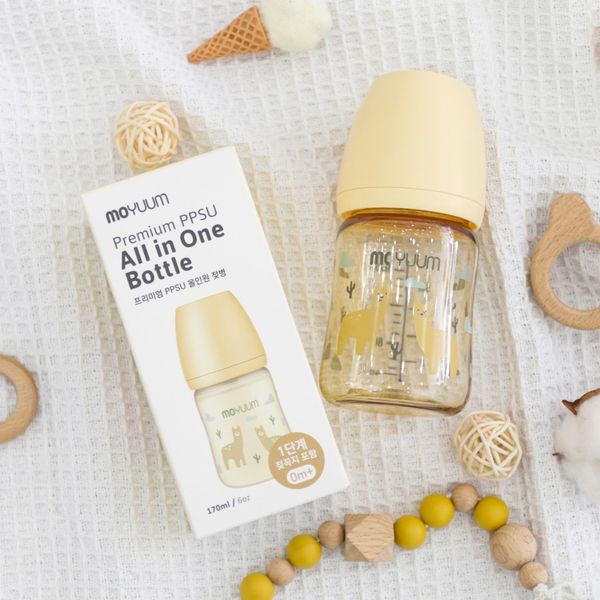 Bình Sữa Moyuum PPSU 170ml - Lạc Đà -  Kèm Núm 1