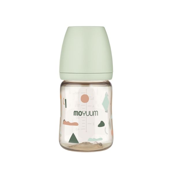 Bình Sữa Moyuum PPSU 170ml - Mây Xanh -  Kèm Núm 1