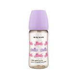 Bình Sữa Moyuum PPSU 270ml - Mèo Tím - Kèm Núm Số 2