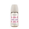 Bình Sữa Moyuum PPSU 270ml - Mèo Xám - Kèm Núm Số 2