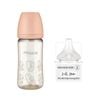 Bình Sữa Moyuum PPSU 270ml - Ogu Hồng - Kèm Núm Số 2