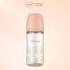 Bình Sữa Moyuum PPSU 270ml - Ogu Hồng - Kèm Núm Số 2