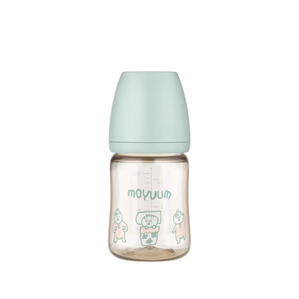 Bình Sữa Moyuum PPSU 170ml - Ogu Xanh -  Kèm Núm 1