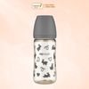 Bình Sữa Moyuum PPSU 270ml - Thỏ Đen - Kèm Núm Số 2