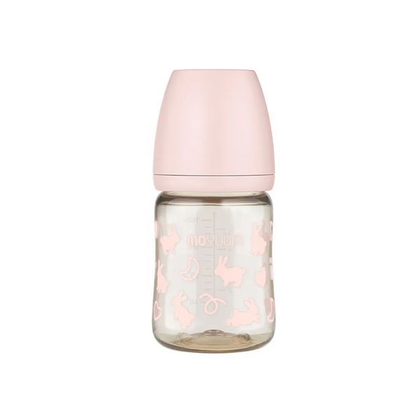 Bình Sữa Moyuum PPSU 170ml - Thỏ Hồng -  Kèm Núm 1