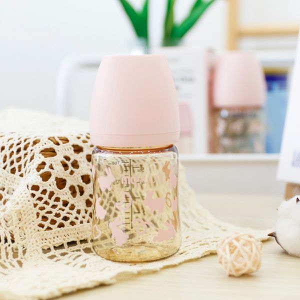 Bình Sữa Moyuum PPSU 170ml - Thỏ Hồng -  Kèm Núm 1