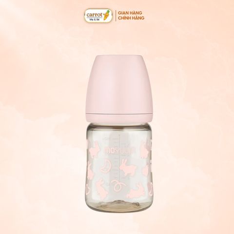 Bình Sữa Moyuum PPSU 170ml - Thỏ Hồng -  Kèm Núm 1
