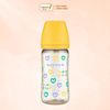 Bình Sữa Moyuum PPSU 270ml - Tim Vàng - Kèm Núm Số 2