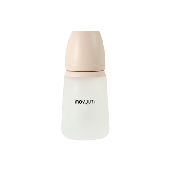 Bình Sữa Moyuum Silicon 260ml - Trơn - Kèm Núm Số 2