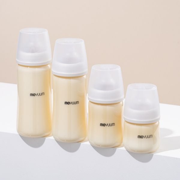 Bình Sữa Moyuum Thế Hệ 3 PPSU 170ml - Trơn - Kèm Núm Số 1