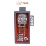Bình Sữa UPIS PPSU Núm Size M Màu Xám 260ml Cho Bé Từ 3M+