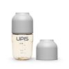 Bình Sữa UPIS PPSU Núm Size SS Màu Xám 180ml Cho Bé Từ 0M+