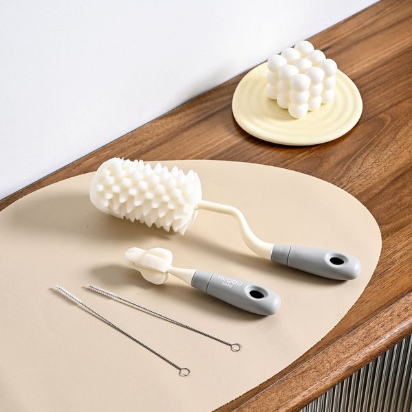 Bộ Cọ Rửa Bình Sữa Smart Tree Mút Cán Tròn