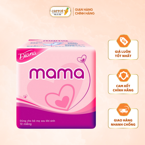 Băng vệ sinh Diana Mama 12 miếng