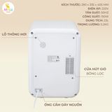 Máy tiệt trùng bình sữa Moaz BéBé MB – 073