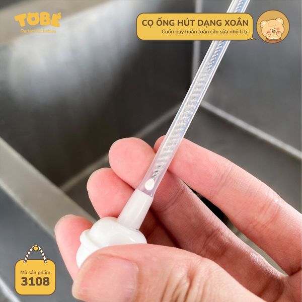Cọ Bình Sữa Silicone MS 3108