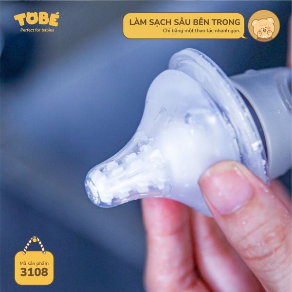 Cọ Bình Sữa Silicone MS 3108