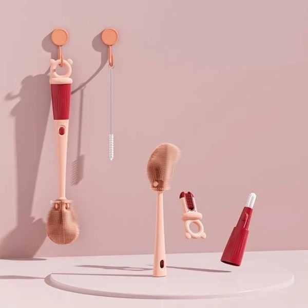 Cọ Rửa Bình Sữa Silicon Youkebei 4 in 1