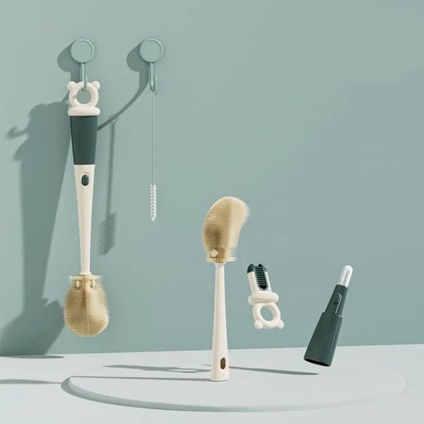 Cọ Rửa Bình Sữa Silicon Youkebei 4 in 1