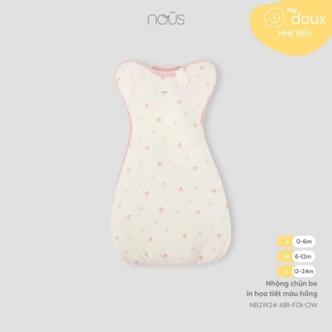 Nhộng Chũn Nous Cho Bé Ngủ Ngon, Sản Phẩm Cao Cấp Chất Mềm Mại Co Giãn Đàn Hồi